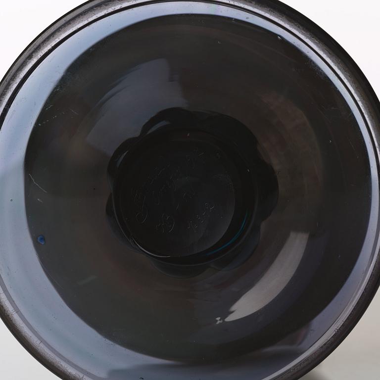 Simon Gate, a "graal" glass vase, Orrefors 1917, no 342.