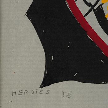 Olivier Herdies, "Peinture Mural II".