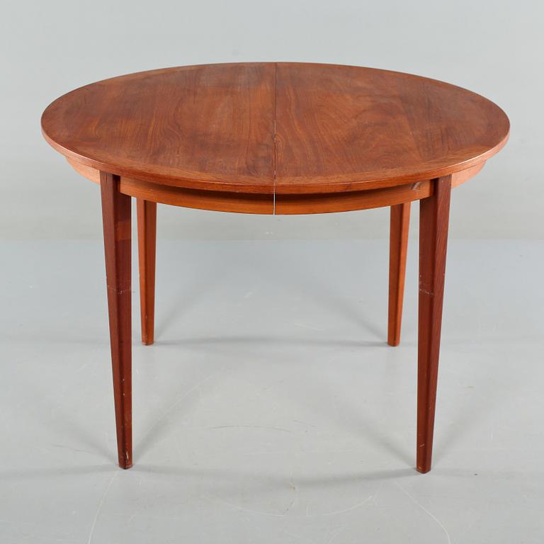 MATBORD, Sverige, 1950/1960-tal.