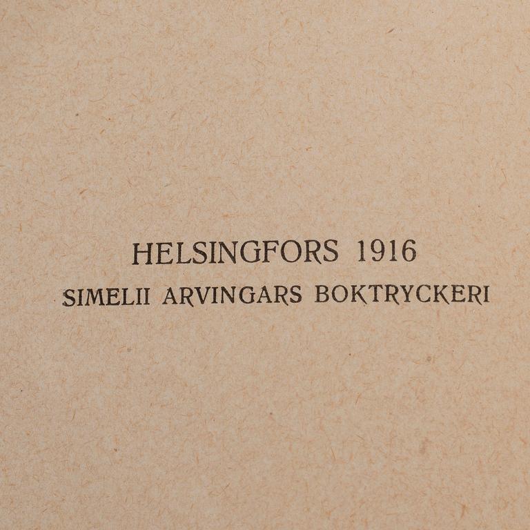 EDITH SÖDERGRAN, "Dikter" (Runoja), ensipainos, Holger Schildts förlag, Porvoo 1916.