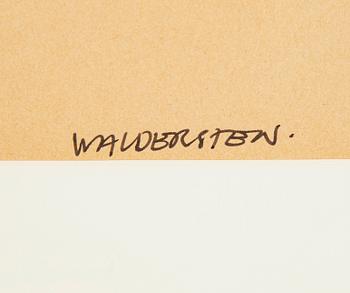 JESPER WALDERSTEN, indian ink on paper, signed Waldersten.