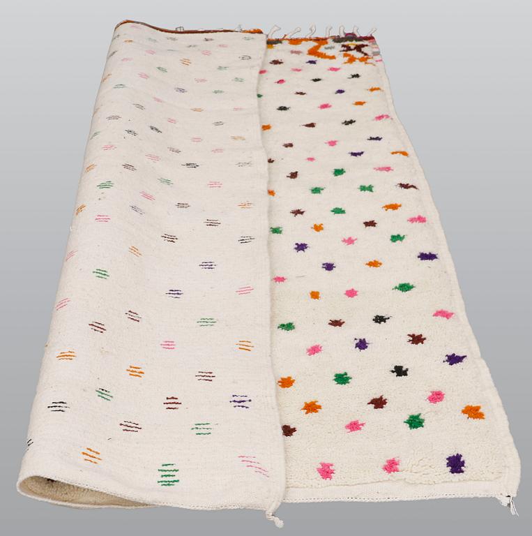 A rug, Morocco, ca 223 x 155 cm.