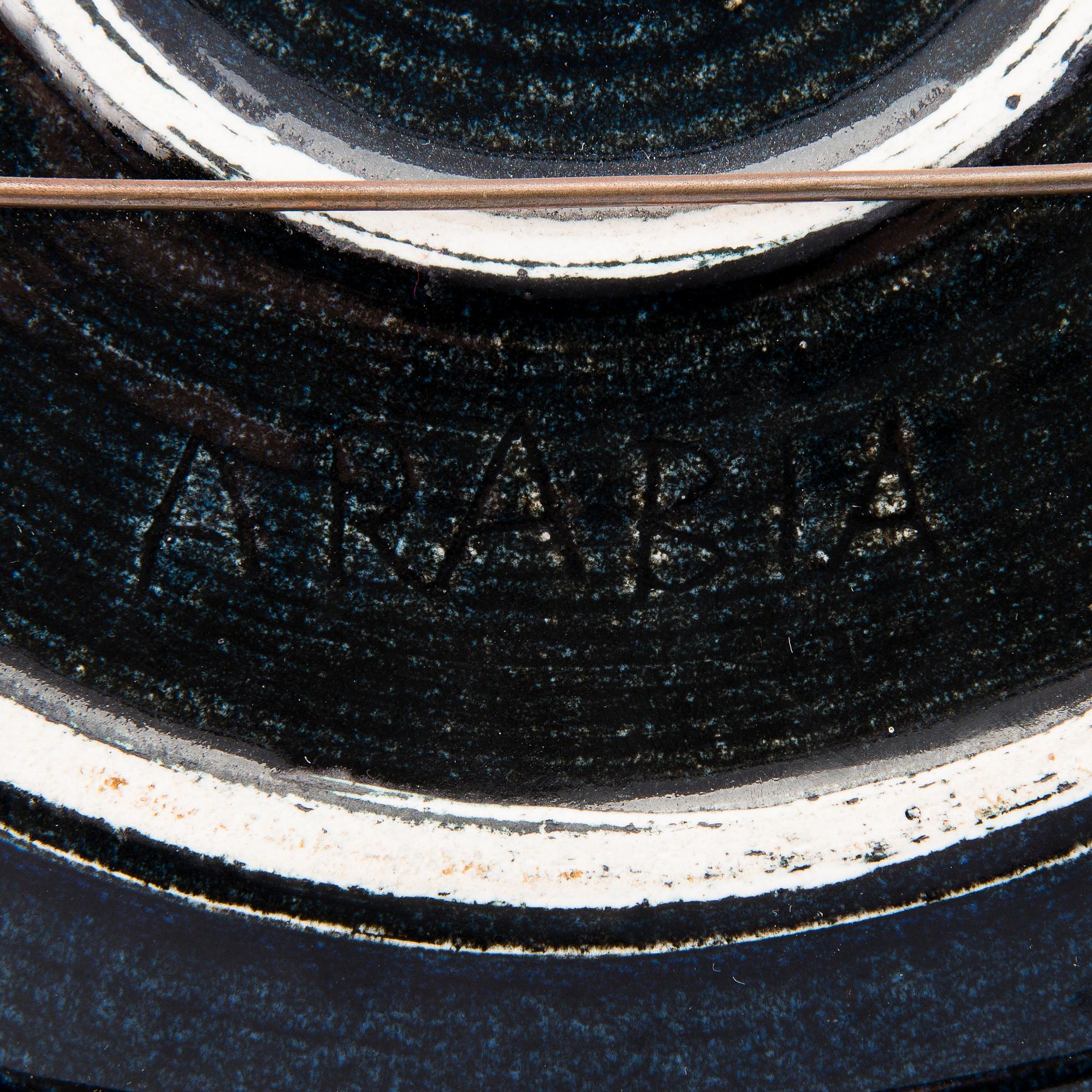 Birger Kaipiainen, FAT, keramik, signerad Kaipiainen, Arabia.