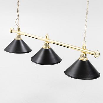 Biljardbelysning, 1900-tal.