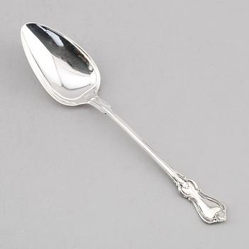RAGUSKED, silver, Nils Leonard Dahlström, Örebro 1880. Vikt ca 127 g.