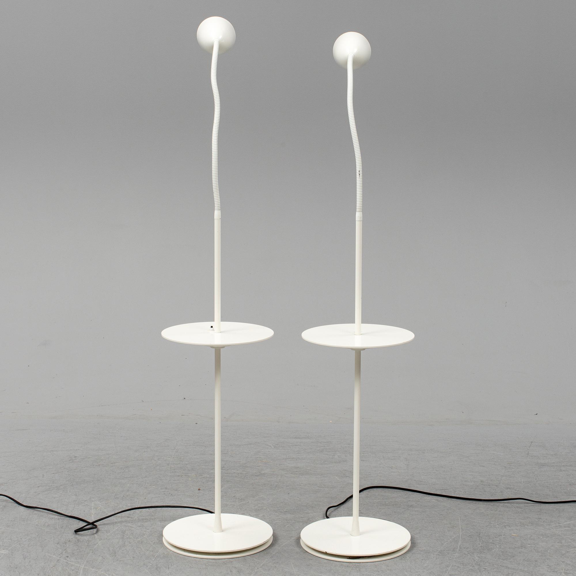 NICLAS HOFLIN, a pair of 'Arkipelag' floor lamps for Ruben 2005.