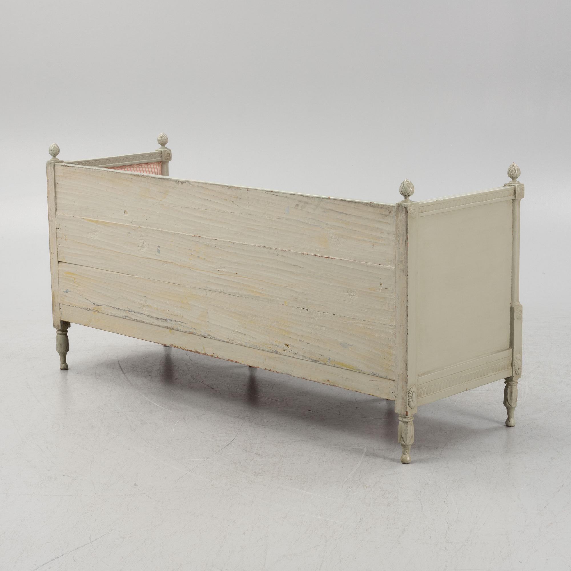 Sofa, Gustavian style, 19th century.
