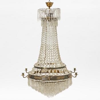 Ljuskrona, empirestil, 1900-talets början.