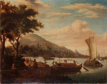 737. Motiv från Luzern.