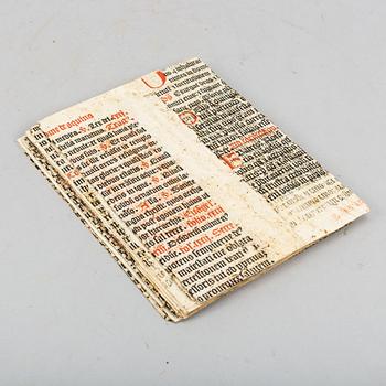 Svenskt 1500-tal i samtida sammetsband.