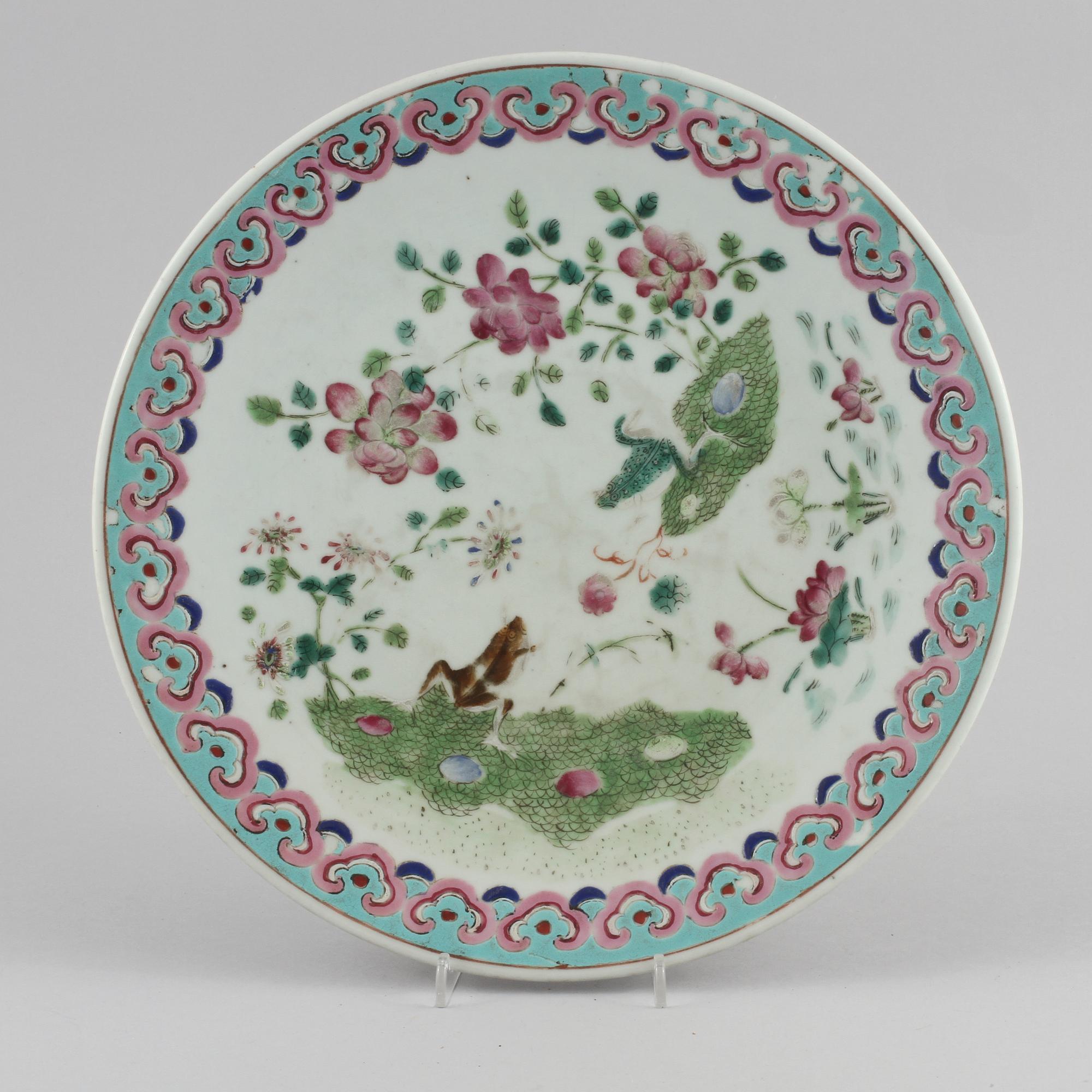 FAT, porslin, Kina, 1800-tal.