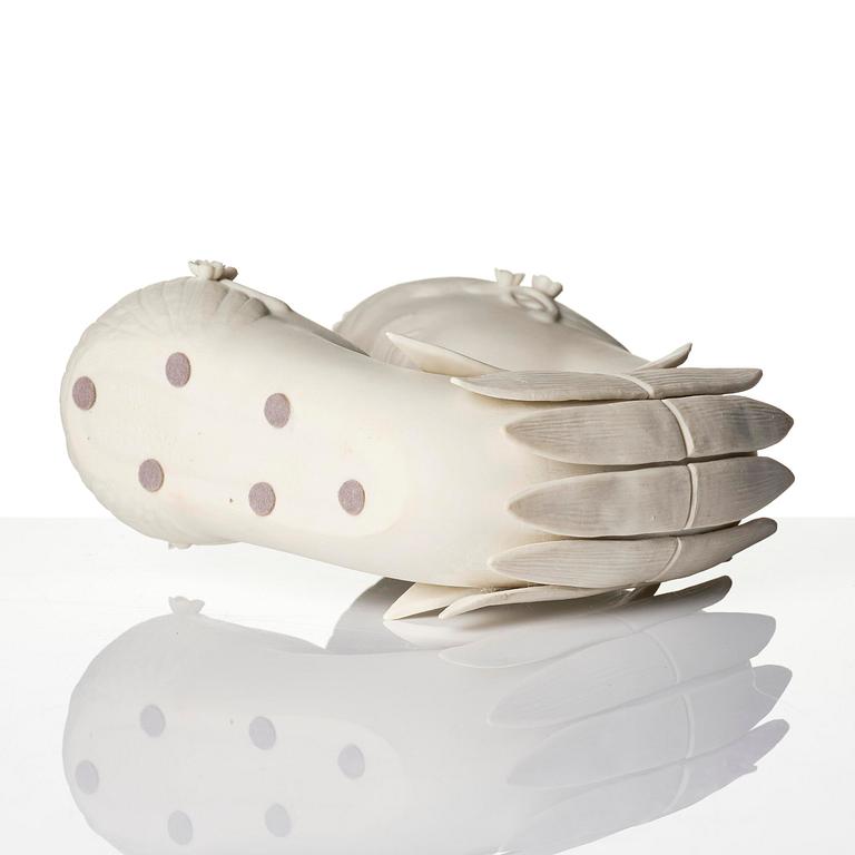 Stig Lindberg, "Narcissus", a parian porcelain sculpture, Gustavsberg 1970s, from the "Figurin" series, ed. 375/500.