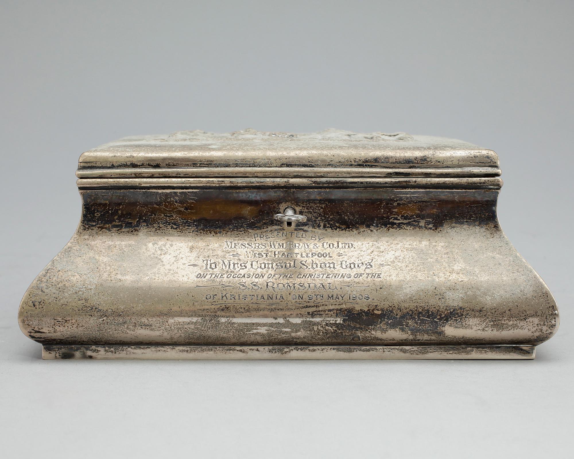 SKRIN, silver, William Comyns & Sons Ltd, London 1907.