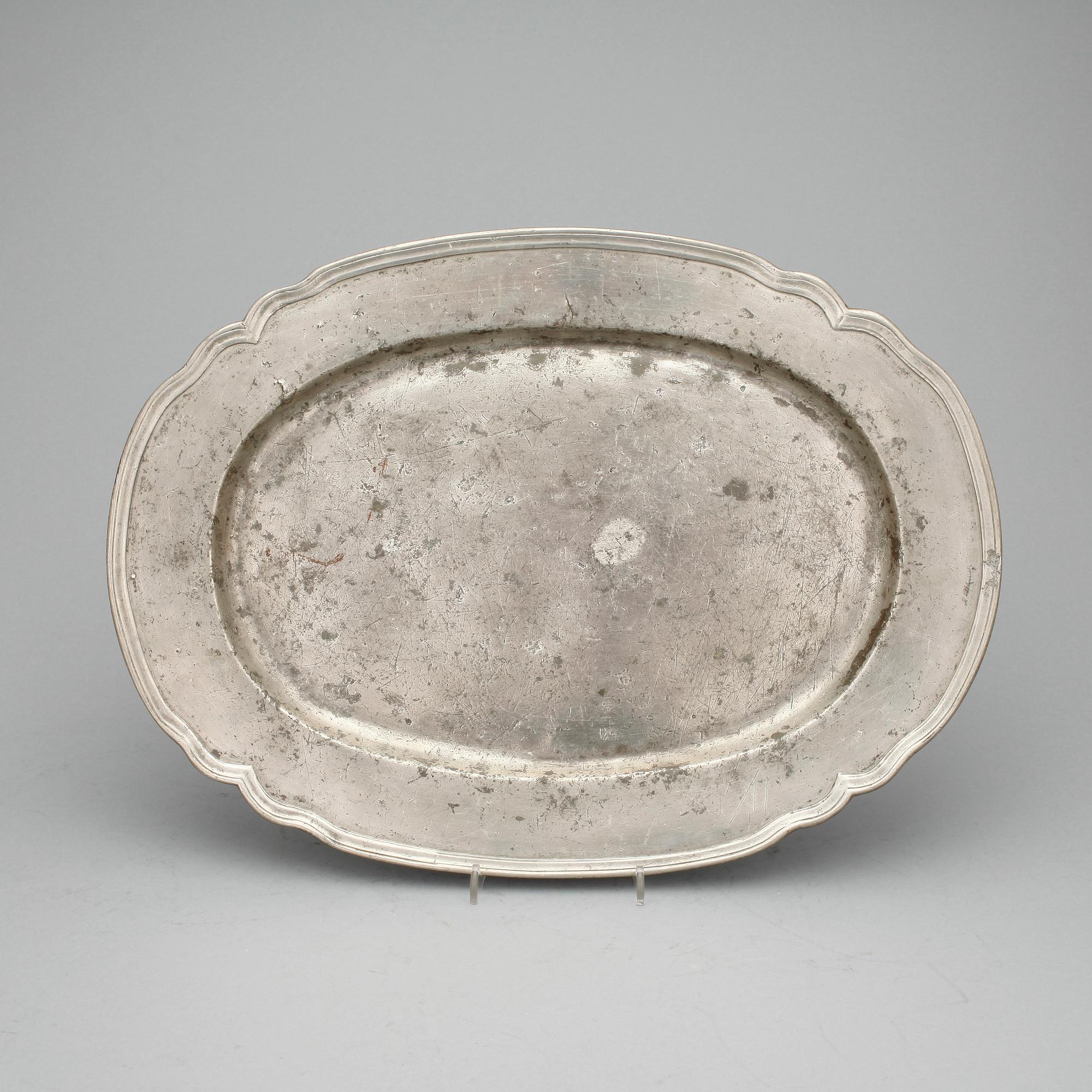 FAT, tenn, rokoko, Olof Artedius, verksam 1753-79 i Jönköping.