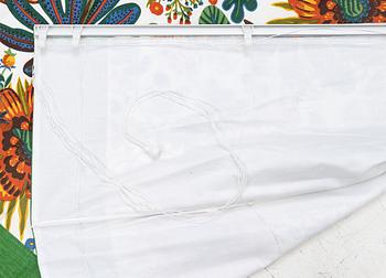 Josef Frank, hissgardiner, 3 st, "Aralia", Firma Svenskt Tenn.