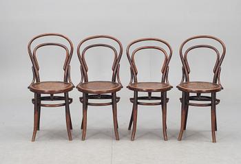 STOLAR, 4 st snarlika, Thonettyp, 1900-talets första hälft.