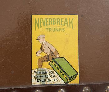 RESEKOFFERT, "Never Break", USA, 1900-talets första hälft/mitt.