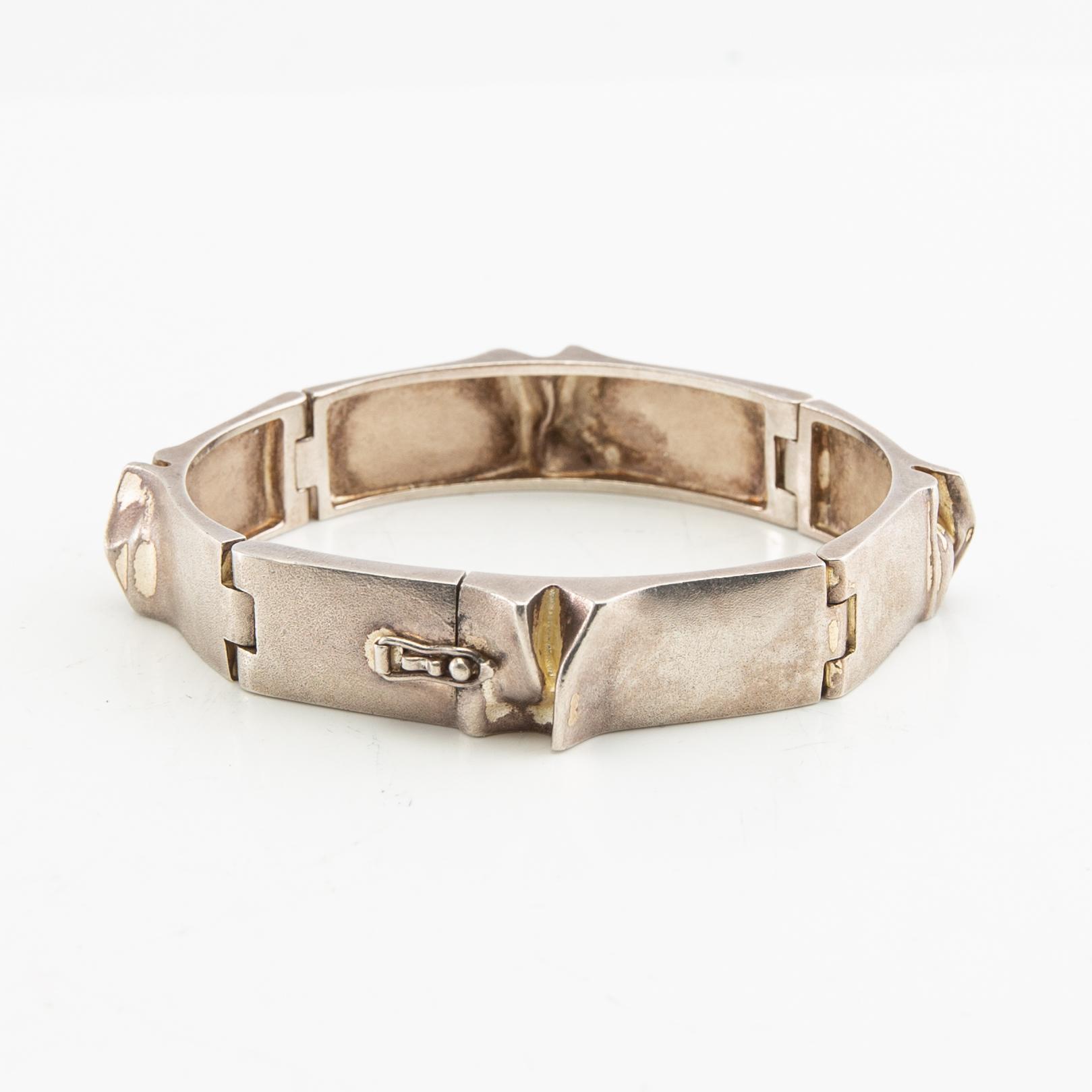 Björn Weckström, Bracelet "Ceres", sterling silver, Lapponia.