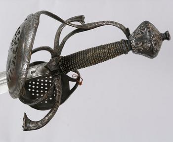 A sword, possible 17th century.