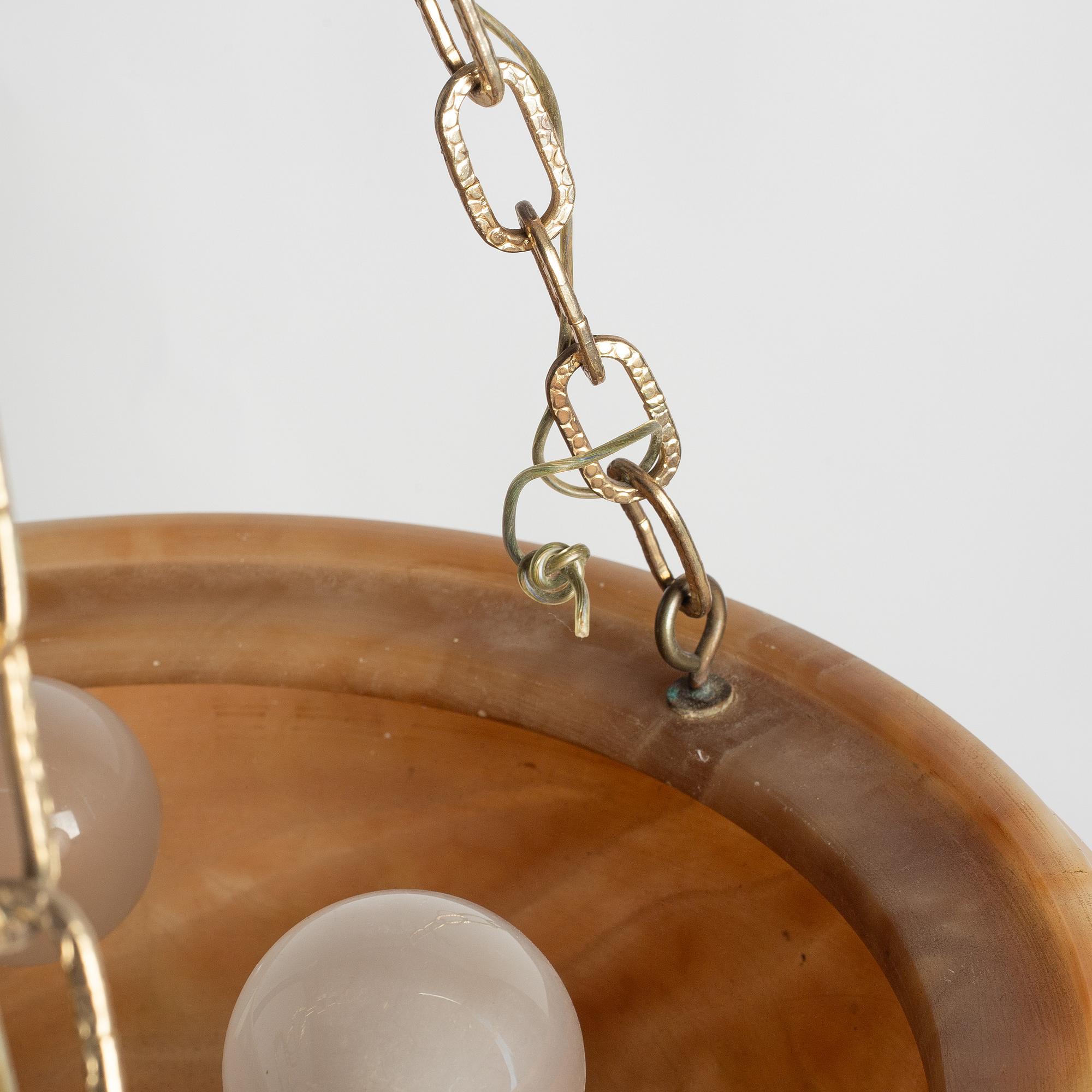 Takampel, alabaster, 1920-tal.