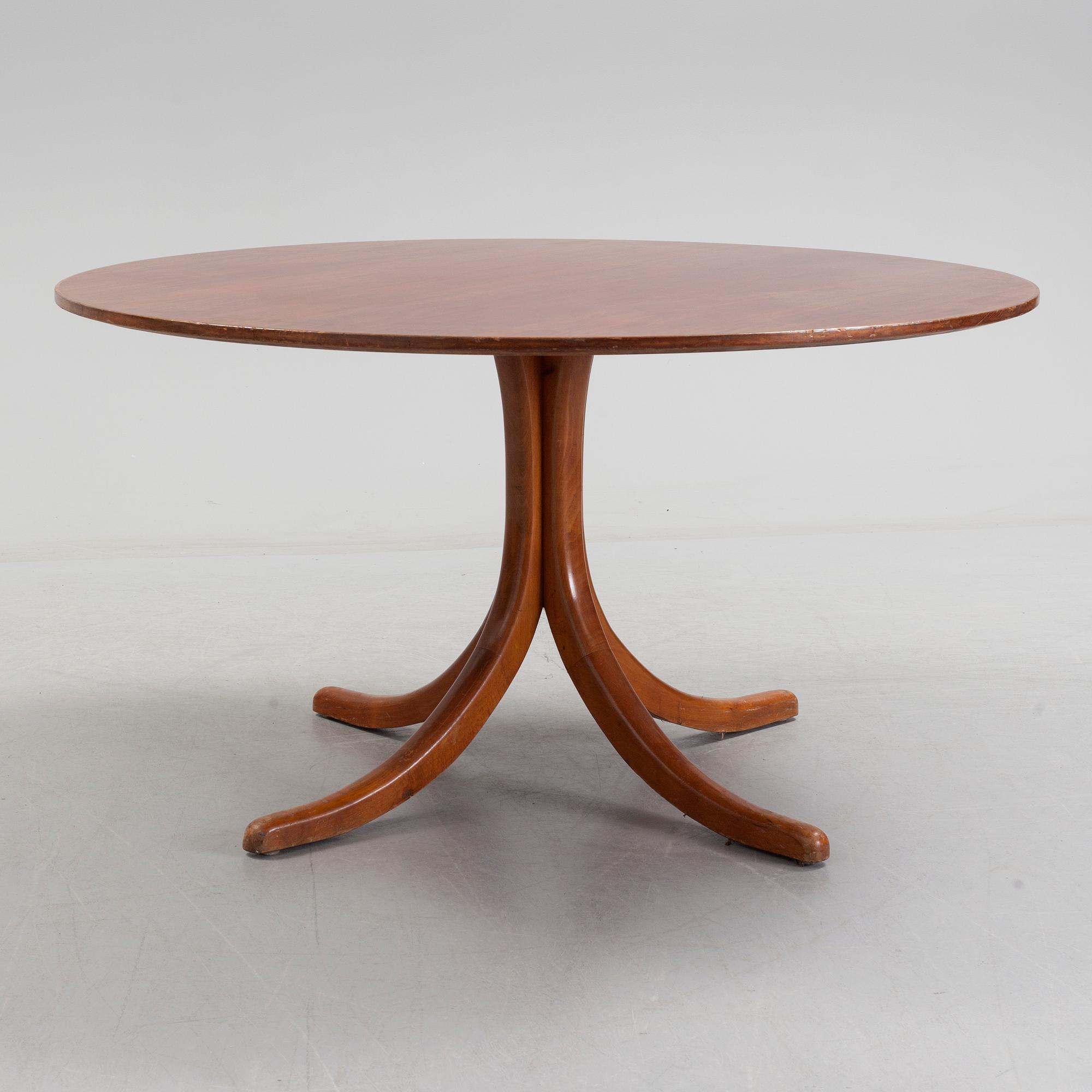 JOSEF FRANK, dining table, model 1020. Firma Svenskt Tenn. Second half of the 20th century.