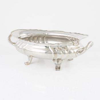 A Swedish Rococo-Style Silver Jardiniere, mark of CG Hallberg, Stockholm 1910.