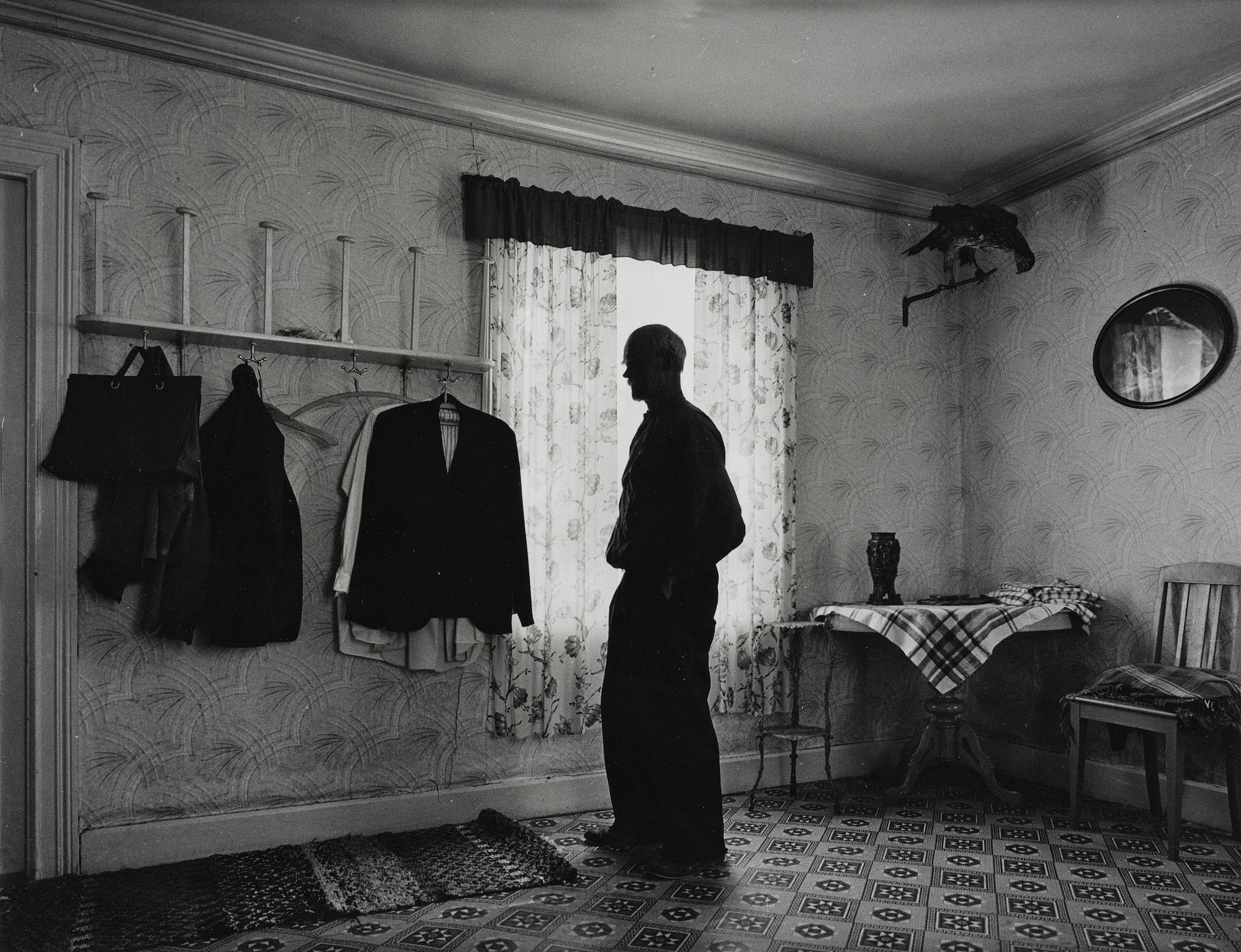 Sune Jonsson, "Metallarbetaren, jägaren, fiskaren Albert Eriksson, Nyåker, Nordmaling, 1956".