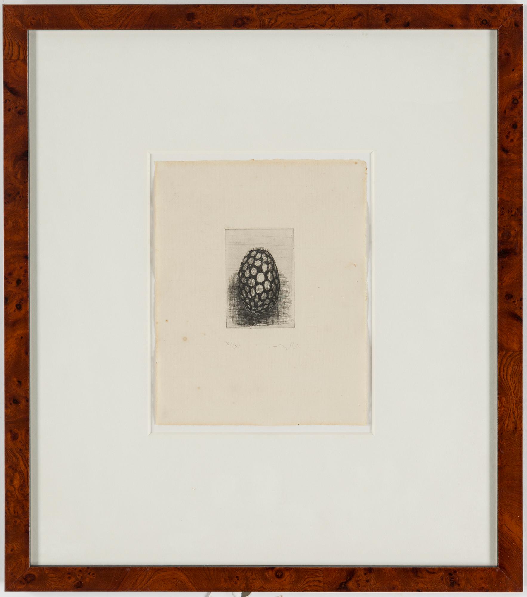 PETER SCHUYFF, etsning, signerad och numrerad XI/XI.