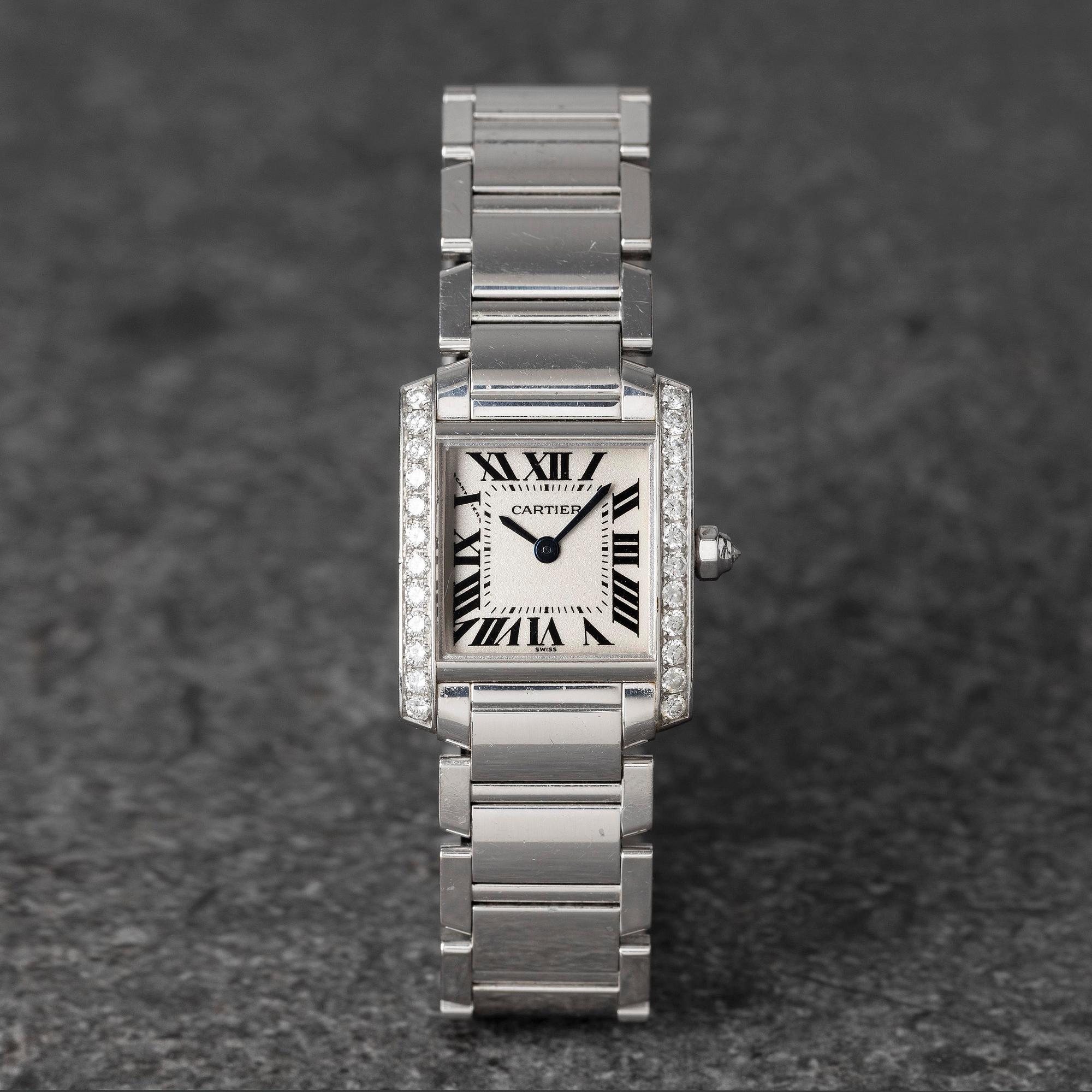 Cartier, Tank Francaise, ca 2000.