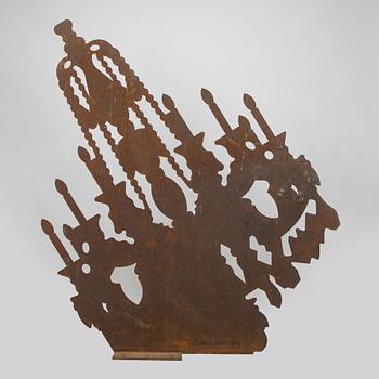 Hannu Palosuo, skulptur, ur serien "Salle de musique".