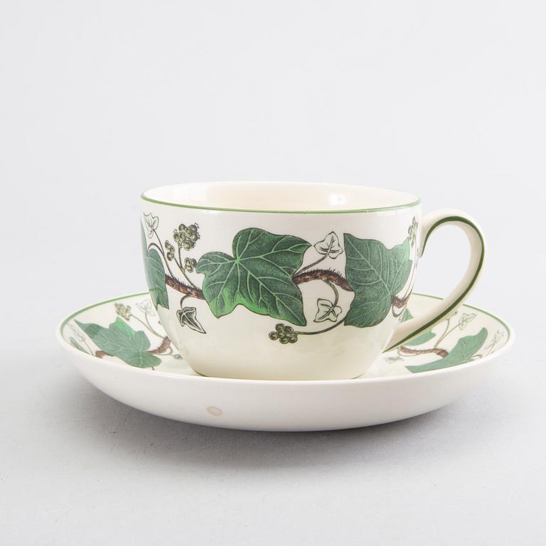 WEDGEWOOD, servis, "Napoleon Ivy (Queen's Ware", 10 dlr, flintgods.