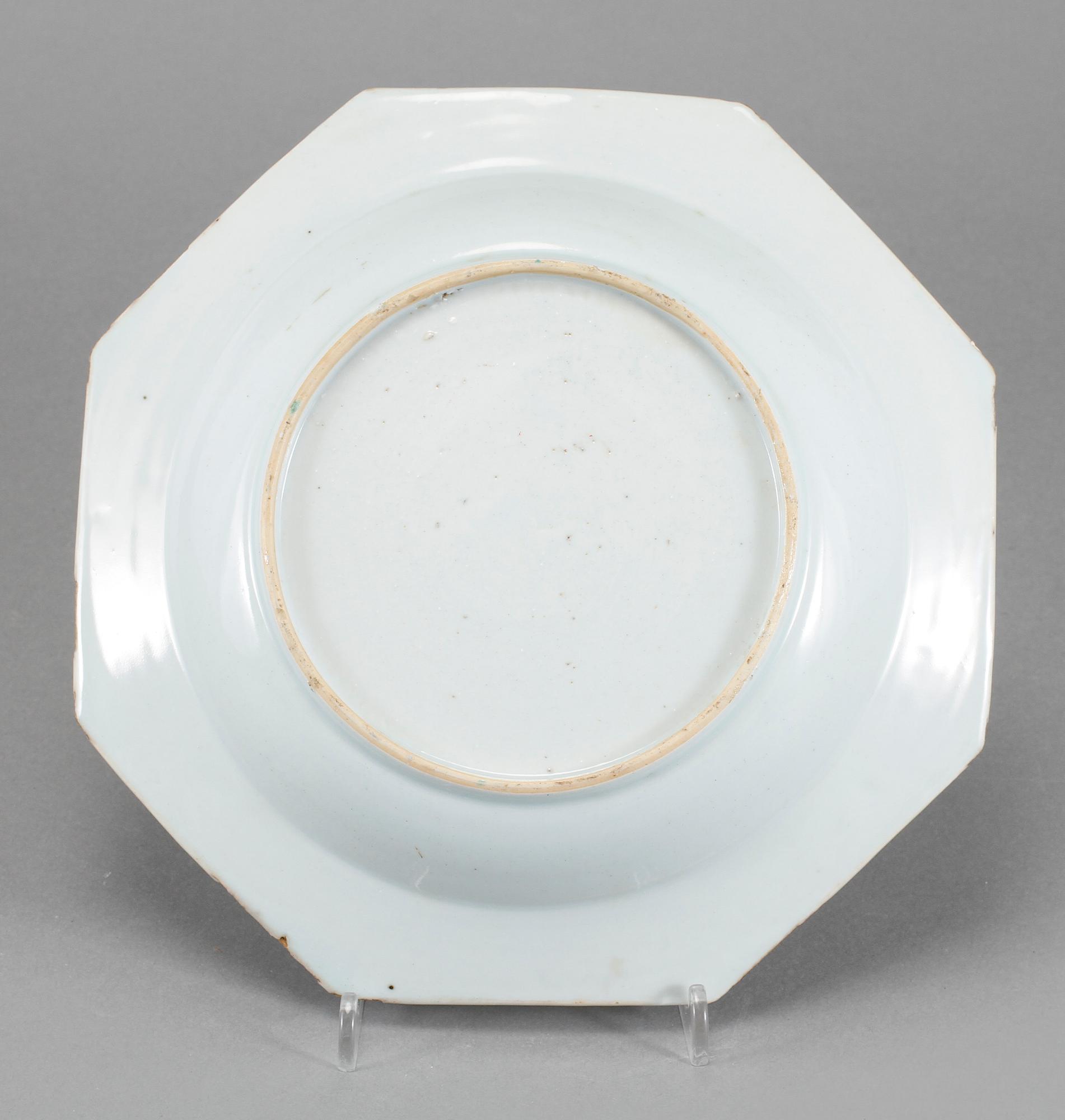 TALLRIKAR, 3+1, porslin, Kina, 1700-tal.