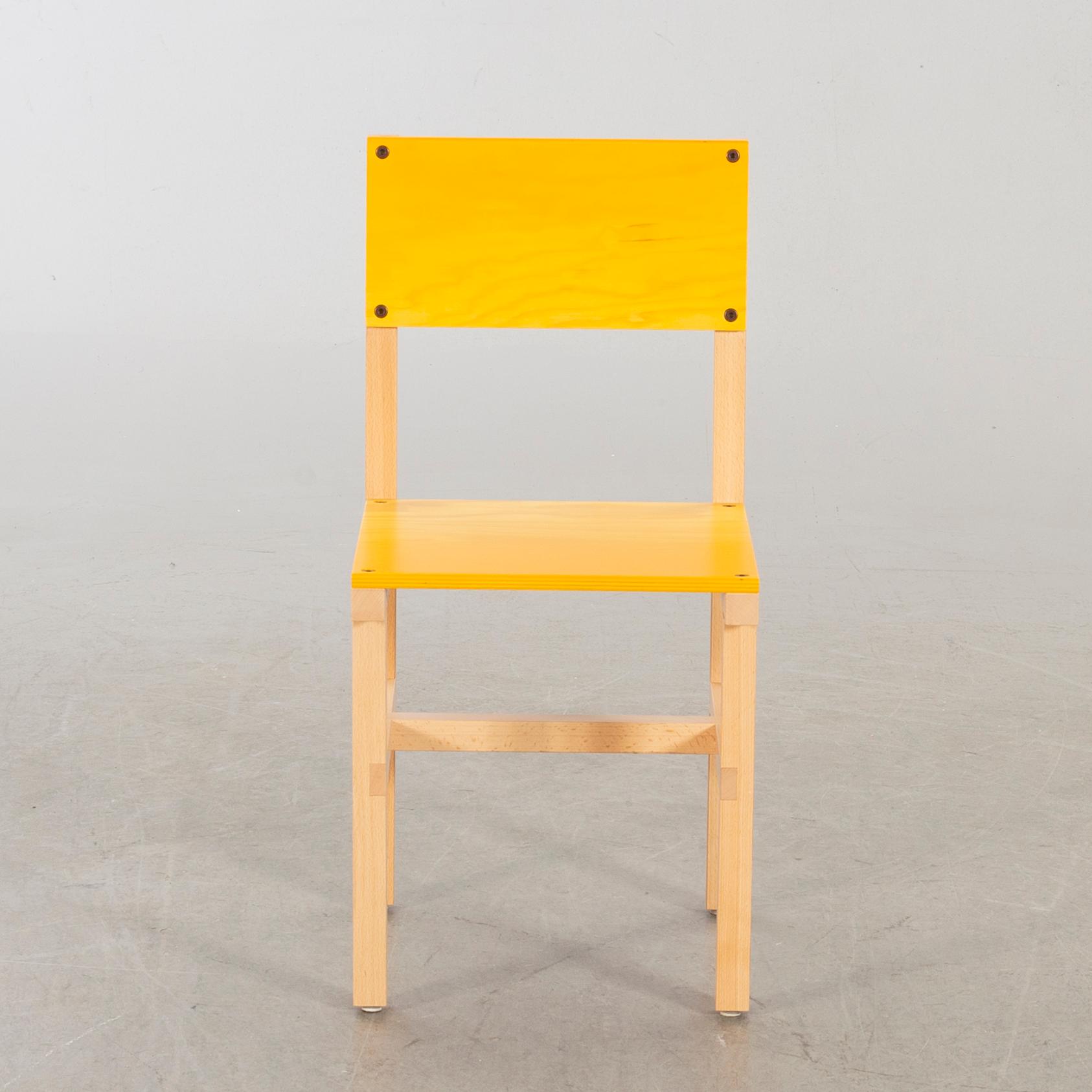 FREDRIK PAULSEN, "Röhsska"Designbaren, chair, Blå Station 2020, Chair 26/102.