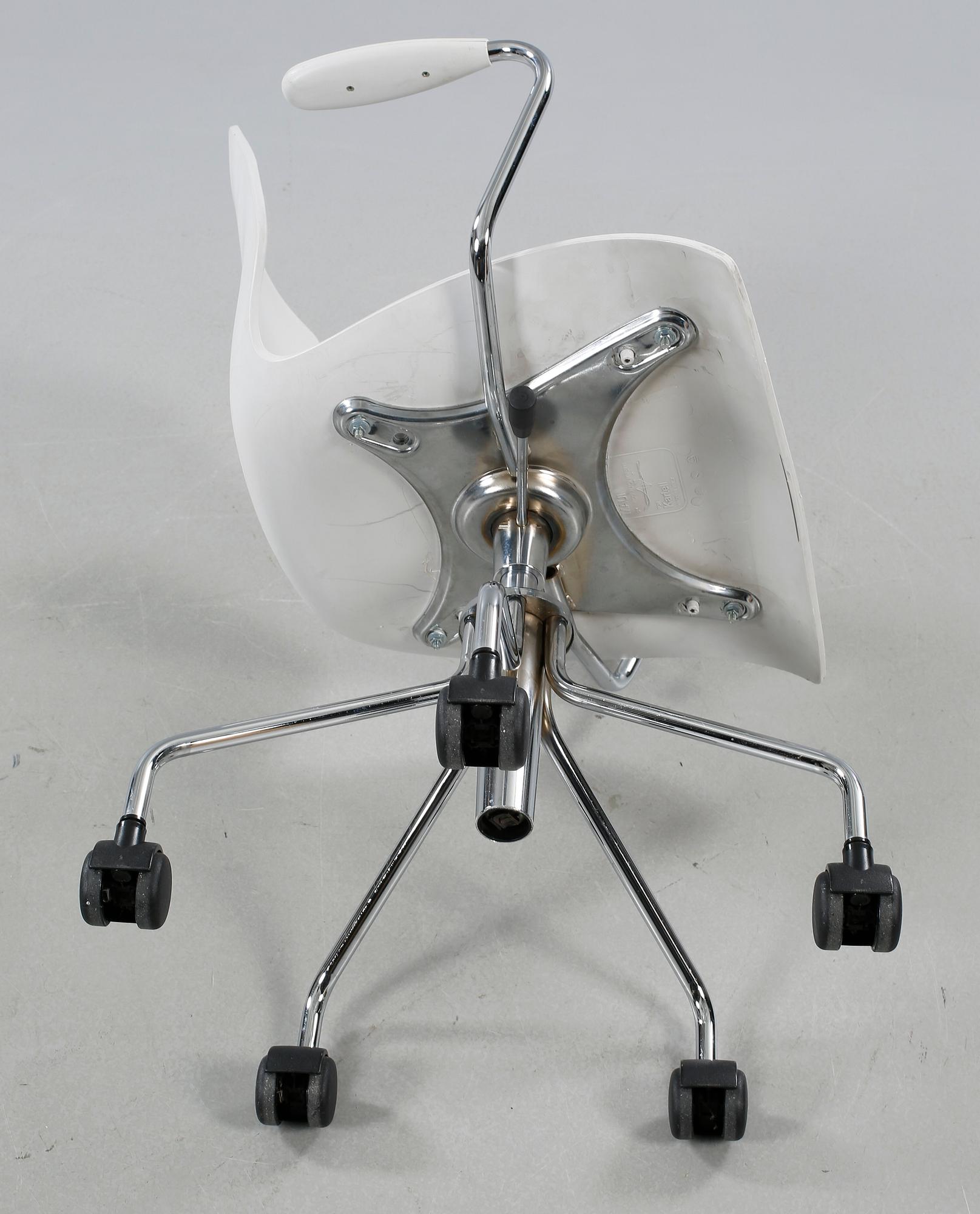 A office chair by Vico Magistretti, Kartell, 21th century.