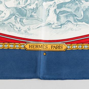 SCARF, Hermès, "Armes de Chasse", issued 1970.