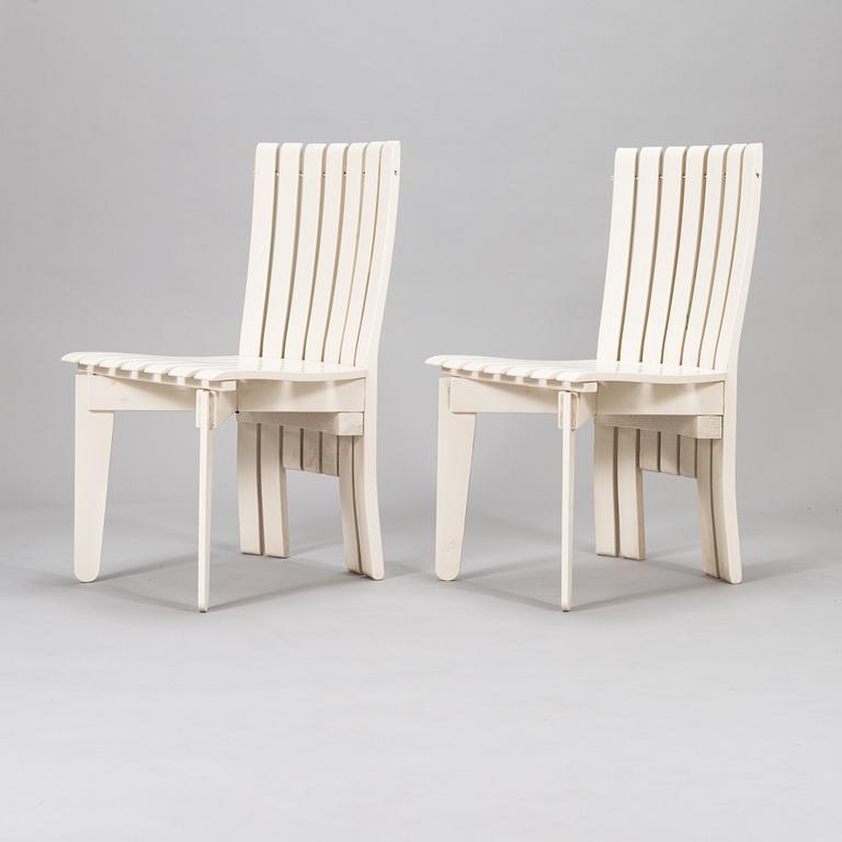 Alvar Aalto, A five-piece 'Aurinko' (Sun-series) garden furniture suite for Artek 2006.