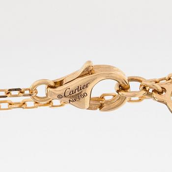 Cartier, kaulakoru, "d'Amour", 18K kultaa ja timantti n 0.09 ct.