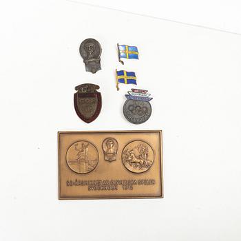 Olympiamemorabilia, 6 delar.