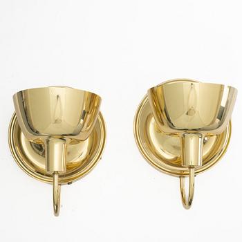 Josef Frank, wall lamps, a pair, model 2389, Svenskt Tenn.