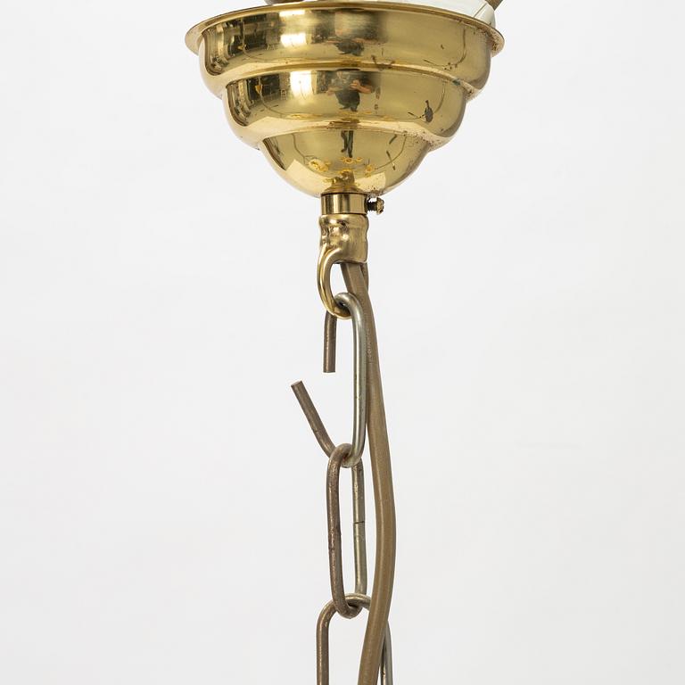 A Baroque-Style Ceiling Light,  20th century.