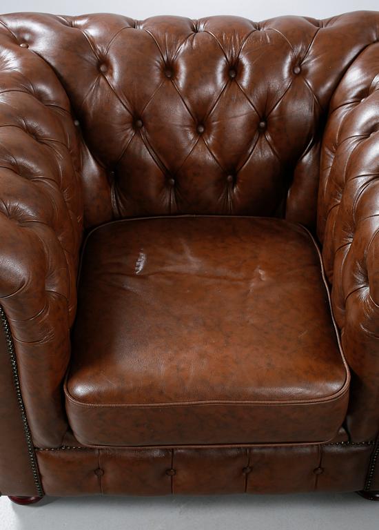 Two armchairs from the second half fo the 20th century.