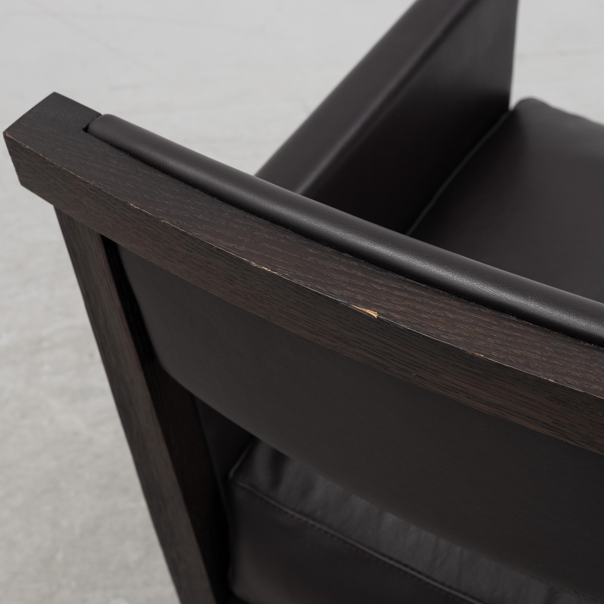 A 'Musa' easy chair by Antonio Citterio for Maxalto, designed 2006.