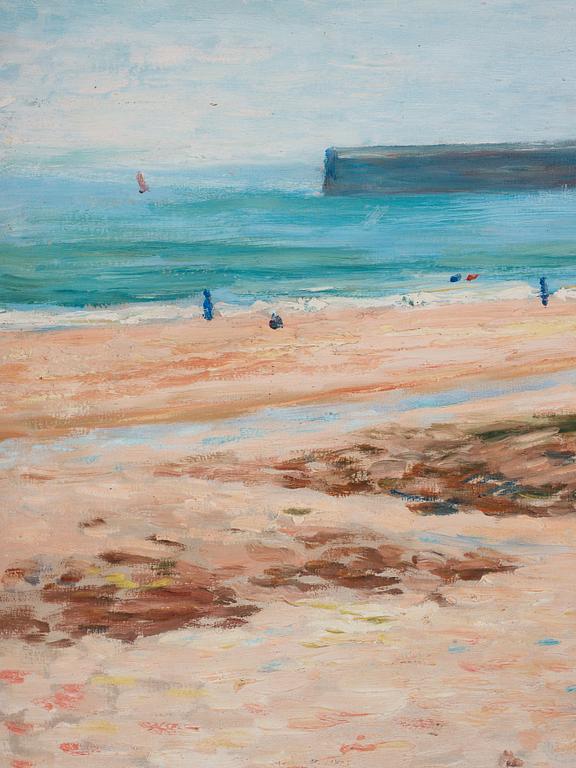 Hugo Simberg, View of the beach at Quiberon, Brittany.