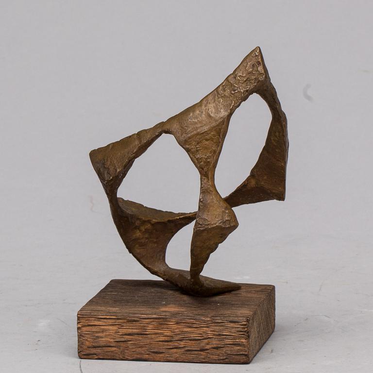 ARNE JONES, "Kopparblomman", skulptur, brons. Signerad och daterad -56. Numrerad 11/65.