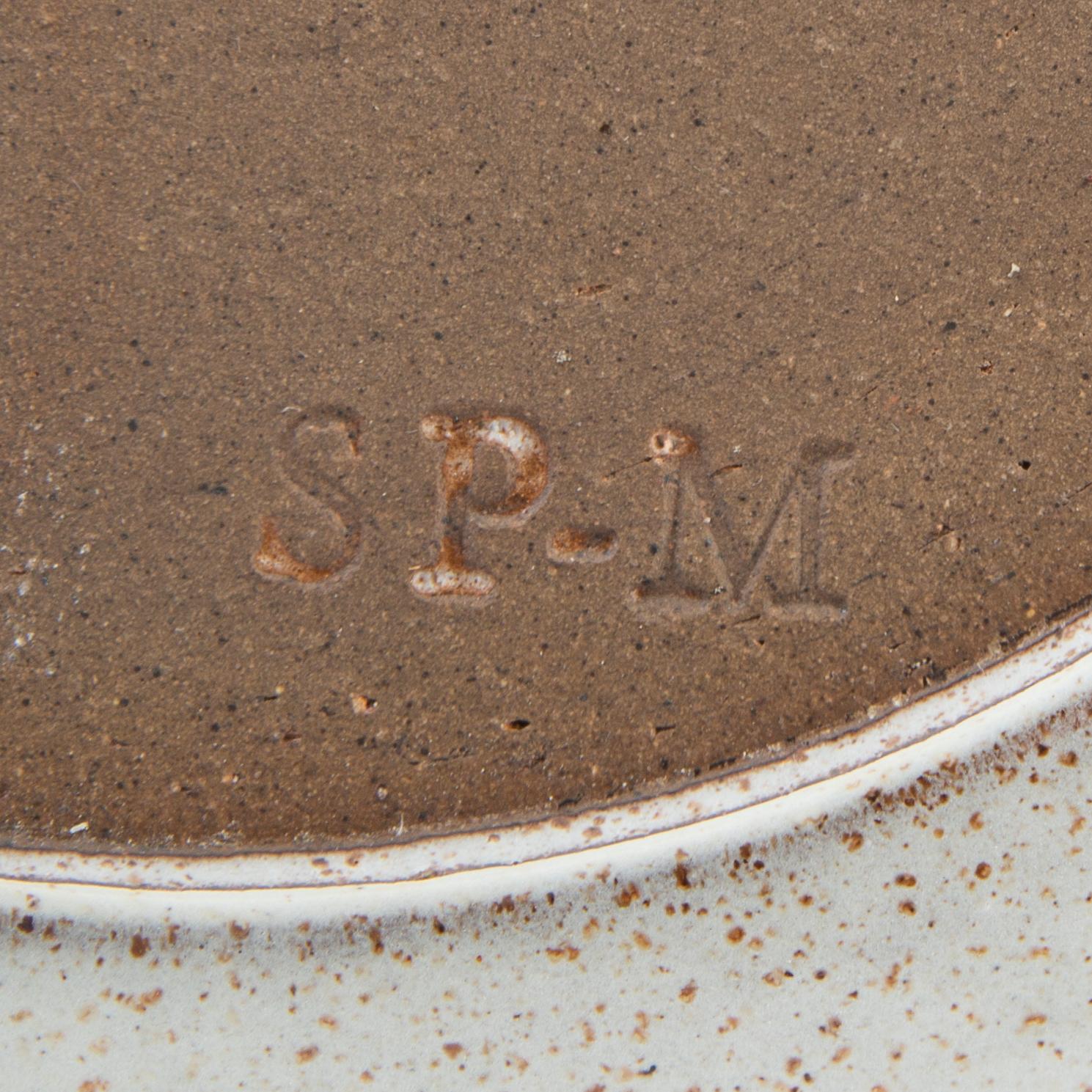 Signe Persson-Melin, service 10 dlr own workshop 1950s tin-glazed.