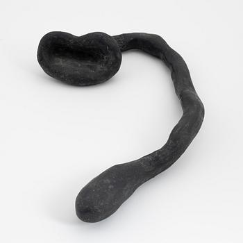 Annika Svenbro, sculpture, patinated steel, signed AS.