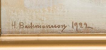 Hugo Backmansson, Vy från Sveaborg.