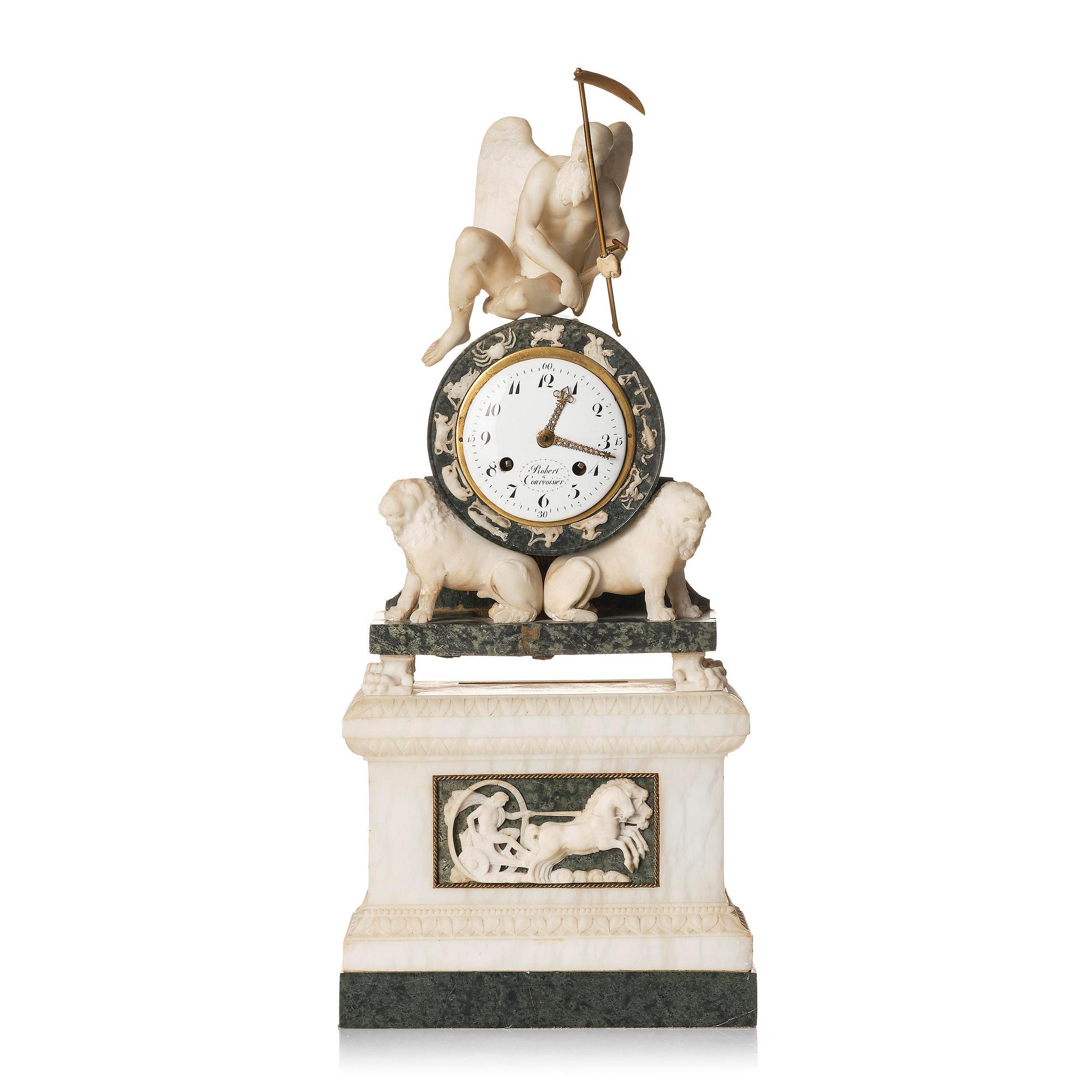 Bordsur, av Robert & Courvoisier (firma verksam i Chaux-de-Fonds, Schweiz, 1781-1811), Empire.