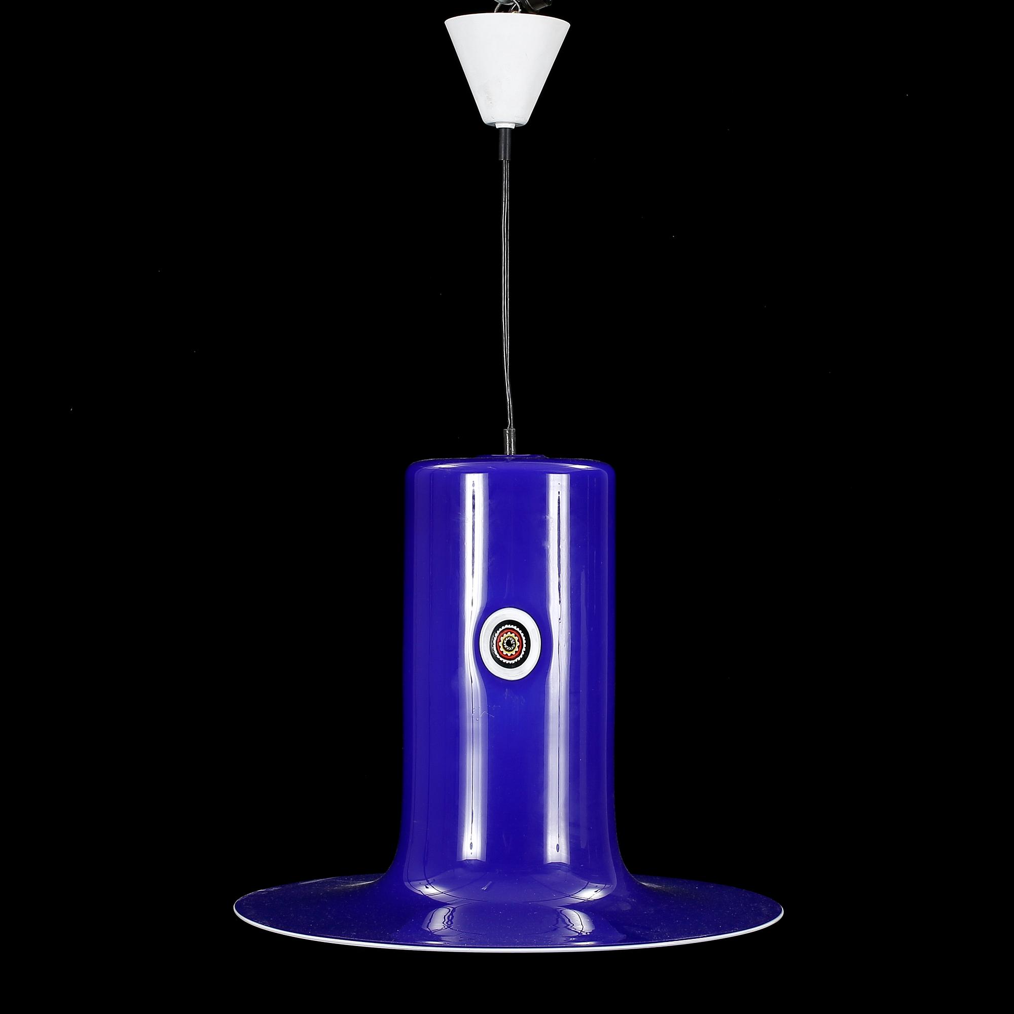 TAKLAMPA. Gino Vistosi, Murano, Italien 1960-tal.