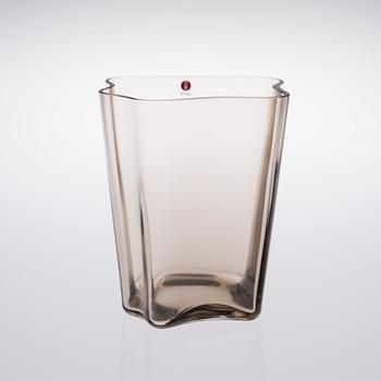 VAS, glas, märkt Alvar Aalto Iittala.